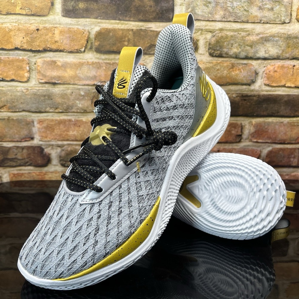 Under Armour Curry 10 Father to Son Young Wolf Grey Men Size 10 Basketball Shoes
